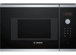 Forno A Microonde Da Incasso 20L 800W Acciaio Inox Bosch Bfl523Ms0