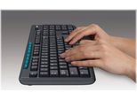 Logitech Wireless Combo MK270 - Dimensioni Complete (100%) - Senza Fili - Rf Senza Fili - Nero - Mouse Incluso