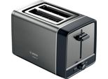 Bosch TAT5P425DE Designline Tostapane 970 W Vassoio Raccogli Briciole Roll Top Argento