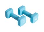 Pure2Improve Set Di Manubri 2×3 Kg In Neoprene Blu
