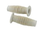 Set Gomma Maniglia Crema 22/24 Mm Per Ciclomotore Hercules Puch ZüNdapp Kreidler Ciclomotore Mokick