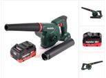 Metabo Ag 18 Soffiatore A Batteria 18 V + 1X Batteria Lihd 8.0 Ah + Senza Caricabatterie