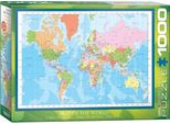 Eurographics Puzzle Mappa Del Mondo 1000 Pezzi