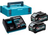 Kit Di Alimentazione A Batteria Ricaricabile Makita 2 X 4,0 Ah, Xgt 40 V Max 40 V Max - Li-Ion - 4,0 Ah - 2 Batterie Ricaricabili