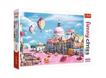 Trefl Puzzle Città Divertenti: Venezia Dolce 1000 Pezzi