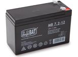 Mpl Megabat Mb 7.2-12 Batteria Ups Al Piombo Vrla Agm Senza Manutenzione 12 V 7,2 Ah Nero