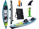 Tahe HP2 Kayak Air Breeze Full Canoa Gonfiabile Da Turismo 2 Persone 410Cm