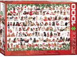 Eurographics Puzzle Di Natale Cani 1000 Pezzi