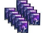 Fortnite 2 - Cornice Nera - Adesivi Da Collezione - 10 Bustine