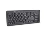 Tastiera Di Design Inline® 55369A, Tastiera, Cavo Usb, Tasti Piatti, Layout De, Nero