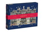 Galison Puzzle Reversibile 2In1 Liberty London Edificio Tudor 750 Pezzi