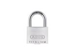 Abus -Padlock Titalium 64Ti 35 - 35 Mm, Grigio - Lucchetto Per Bicicletta