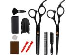 Inf Set Da Parrucchiere Con Forbici, Pettini, Mollette, Cappotto 11 Parti