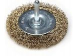 Spazzola Per Trapano A Disco In Ottone 63 Mm
