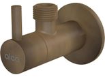 Alcadrain Eckventil Mit Einem Filter 1/2"×3/8"", Bronze-Antic"
