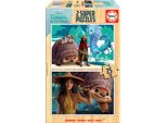 Educa 18878 Raya E Il Drago 2X25 Pezzi Puzzle In Legno