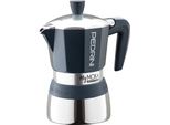 Pedrini Mymoka Induzione, Caffettiera Moka, Marrone, Acciaio Inox, Alluminio, Silicone, Acciaio Inox, 6 Tazze, Mymoka Induzione, 1 Pezzo(I)