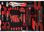Ks Tools Set Di Pinze / Martello / E Scalpello Con Inserto In Schiuma 33 Pz - 811.0033