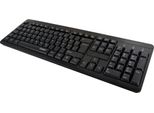 Schwaiger Tastatur Kabellos Usb 2.0A Schwarz