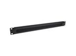 Inline® 19" Piastra Di Ingresso Cavi Con Spazzola, 1U, Ral 9005 Nero"