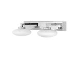Ledvance Lampada Da Bagno Smart Led Cromo, 12W, 1000LM, 3000-6500K, 34Cm, IP44, Applique Orbis Elypse, Lampada Da Bagno Con Tecnologia Wifi, Dimmerabile, Controllabile Tramite App E Assistente Vocale