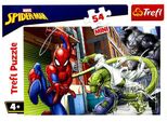 Trefl Puzzle Spiderman: Contro I Cattivi 54 Pezzi