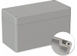 Pollin, Custodia In Abs, 160 X 80 X 90 Mm, IP66, Grigio Chiaro