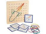 Piede Piccolo Tavola Di Legno Geoboard