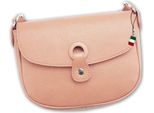 Florence Borsa Da Sera Da Donna In Vera Pelle Rosa OTF122A