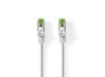Cavo Di Rete CAT7 | S/Ftp | RJ45 Maschio | RJ45 Femmina | 10,0 M | Senza Strappo | Rotondo | Lszh | Bianco | Scatola