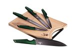 Berlinger Haus Set Di 5 Coltelli Da Cucina Con Tagliere 31622