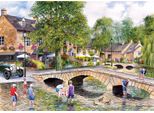 Puzzle Gibsons Villaggio Di Bourton On The Water 1000 Pezzi