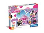 Clementoni 20268 - Puzzle Da 30 Pezzi - Supercolor - Disney Minnie Mouse