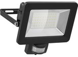 Goobay Faretto Led Per Esterni, 50 W Con Rilevatore Di Movimento Con 4250 Lm, Luce Bianca Neutra 4000 K, Sensore Pir E Pressacavo M16 Nero