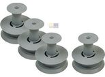 Originale Bauknecht 4X Cestello Rullo Ruota Superiore Cestello Lavastoviglie 481252888113