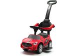 Baby Mix Con Suono E Asta Di Guida Racer Rosso
