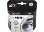 Tb Print Ink Hp Oj 6500 Yellow Remanufactured TBH-920XLYR