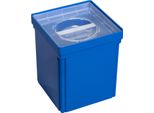 Allit 456340 Cassetta Per Inserti Europlus Inserto >L<130/3, Blu