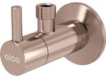 Alcadrain Eckventil Mit Einem Filter 1/2"×3/8"", Red Gold-Glanz"