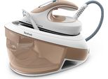 Tefal Express Airglide SV8027 1,8 L Durilium Airglide Soleplate Braun - Weiß (SV8027)