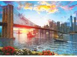 Art Puzzle Puzzle Sunset In New York 1000 Pezzi