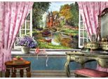 Art Puzzle Puzzle Il Castello Nella Mia Finestra 1500 Pezzi
