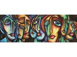 Art Puzzle Puzzle Panoramico Facce 1000 Pezzi