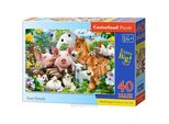 Castorland Puzzle Amici Della Fattoria Maxi 40 Pezzi