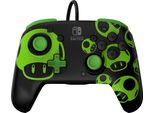 Pdp Rematch: 1-Up Glow In The Dark, Gamepad, Nintendo Switch, Nintendo Switch Oled, D-Pad, Tasto Home, Analogico/Digitale, Kabelgebunden, Usb