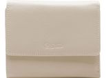 Esquire Pelle Portafoglio Viktoria Flap Wallet Beige