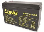 Kung Long Accumulatore Al Piombo WP7.2-12A, 12 V-/7,2 Ah