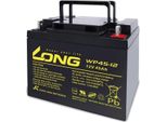 Kung Long Accumulatore Al Piombo WP45-12, 12 V-/45 Ah