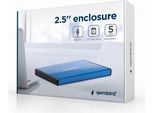 Gembird Gembird EE2-U3S-3-DB Contenitore Per Unità Di Archiviazione Contenitore Per Unità Disco Blu 2,5""