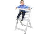 Sedia Da Pranzo In Legno Freeon Moon, Bianco